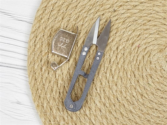 Ножницы перекусы (серый) - фото 14495