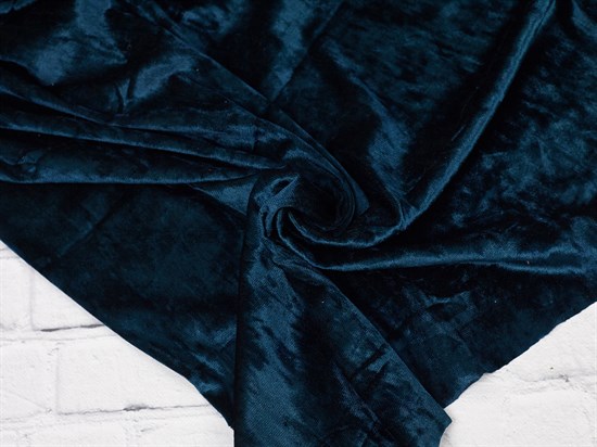 Бархат-креш, цв. изумруд 10007628