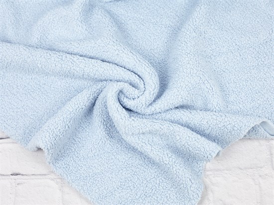 Мех барашек, цв. ярко-голубой 10007179