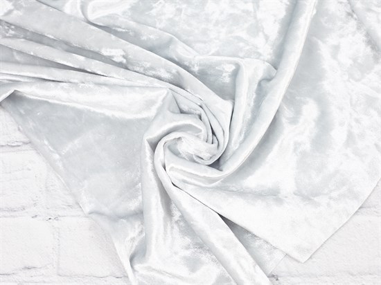 Бархат-креш, цв. светло-серый 10007623