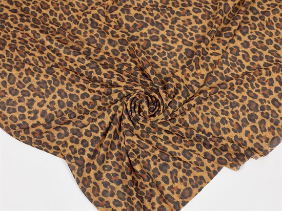 Сетка NUDE, принт "Леопард" 10007014