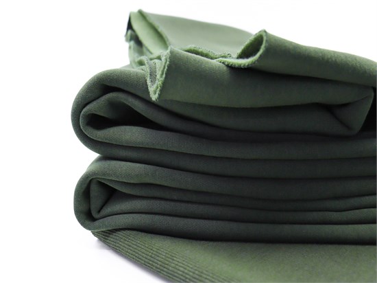 Футер 3х-нитка с начесом, цв. хаки 10002391