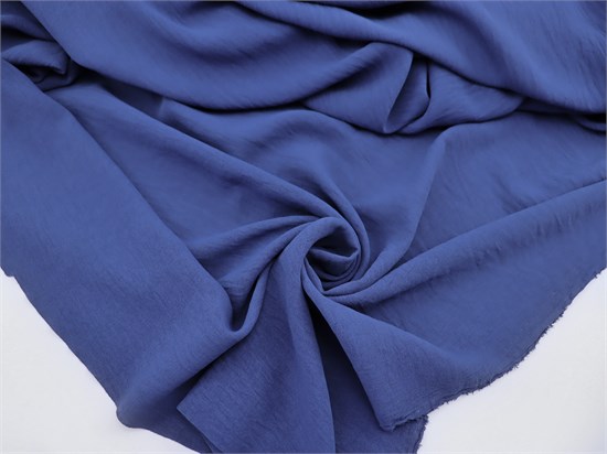 Плательный креп "Манго", цв. индиго 10014095