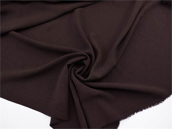 Плательный креп "Манго", цв. шоколад 10014100