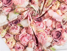 Кулирка розовые розы - фото 12049