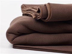 Футер 3х-нитка с начесом, цв. шоколад 10006003