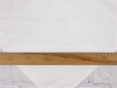 Подклад жаккард, огурцы , цв. белый - фото 17518