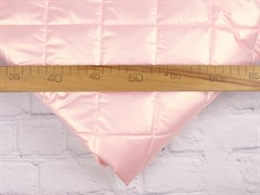 Стежка курточная SHINE, ромб  розовый - фото 17553