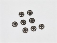 Кнопка магнитная пришивная, металл цв.темный никель, диаметр 20мм - фото 19284