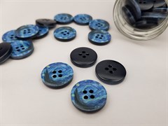 Пуговица , пластик, 