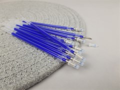 Стержни для ткани, исчезающие,тонкие, синий (10шт) - фото 20526
