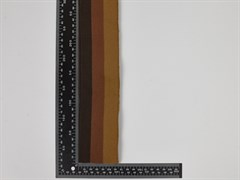 Подвяз трикотажный, цв. кемел+коричневый+шоколад, 6,5-140см - фото 23495