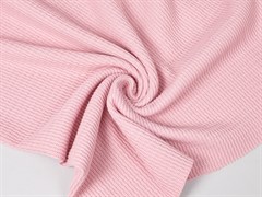 Трикотаж вязаный WAVE, цв. розовый 10008837