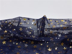 Фатин звезды, темно-синий - фото 24841