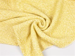 Вязаный трикотаж ALPAC, цв. горчица меланж 10009012