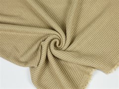 Трикотаж вязаный прямой столбик, цв. мокко 10009070