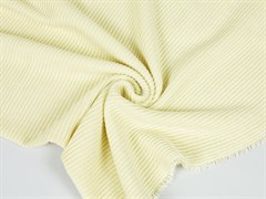 Трикотаж вязаный прямой столбик, цв. сгущенка 10009071