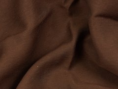 Вискоза "Sardinia" c выделкой под лён, цв.шоколад