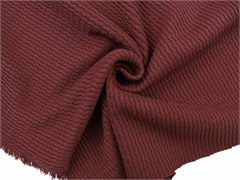 Трикотаж вязаный WAVE, цв. бордо 10009515