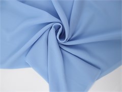 Креп-шифон, цв. голубой 10008256