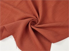 Лен с тенселем NATURE, цв. кирпичный 10014628