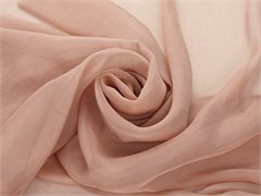 Органза матовая, цв. сухая роза 10015522
