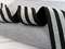 Резинка тканая черная с люрексом,Серебро - фото 10835
