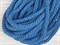 Шнур крученый, 100% хлопок, 8мм, голубой - фото 12836