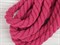 Шнур крученый, 100% хлопок, 15мм, ярко-розовый - фото 12889