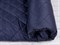 Стежка курточная, ромб, темно-синий - фото 17568