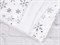 Мех велюр Снежинки варак, цв. белый - фото 17724