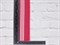 Подвяз трикотажный, фуксия с белыми полосками, ширина 6,5см, длина 140см - фото 17996