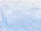 Фатин белый снежинки ,цв.голубой - фото 18027