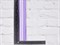 Подвяз трикотажный, сиреневый с белым(2 полосы), ш. 4 см, д. 140см - фото 18103