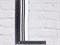 Подвяз трикотажный, белый с черным(2 полосы), ш. 4см, д. 120см - фото 18151