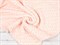 Вязаный трикотаж ALPAС, ёлочка розовый - фото 18627