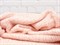 Вязаный трикотаж ALPAС, ёлочка розовый - фото 18629
