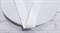 Резинка фактурная, цв. белый , 38мм - фото 18804