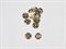 Кнопка пришивная,декоративная, металл цв. золото, диаметр 20мм - фото 19301