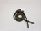 Шнур плоский пэ, наконечники металл, 12мм, цв.хаки, дл.140см - фото 19459