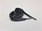 Шнур плоский пэ, с металлическим наконечником, 16мм, цв.графит, дл.140см - фото 19528