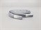 Шнур плоский пэ,со съемным наконечником,12мм,цв. серый, дл.140см - фото 19780