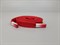 Шнур плоский пэ, со съемным наконечником, 12мм, цв.красный, дл.140см - фото 19799