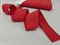 Резинка окантовочная, бейка бельевая с перегибом ,цв. темно-красный, 20мм - фото 19816