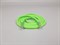 Шнурок круглый с пластиковым наконечником, цв.салатовый, 140см - фото 20811
