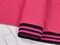 Подвяз трикотажный с полосками, цв. черный+ярко-розовый, 7-120см - фото 21013