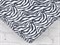 Стежка BIG STRIPE (Тинсулейт 100гр), принт Зебра на белом - фото 21062