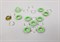 Люверсы цветные нержавеющие 8мм (зеленый), 10шт - фото 21990