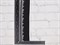 Подвяз трикотажный, штрихи на черном, ширина 7см, длина 120см - фото 23075
