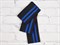 Подвяз трикотажный с полосками, цв. черный+синий, 7-120см - фото 23186